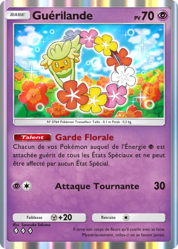 Carte Pokémon Guérilande de l'extension Gardiens Astraux