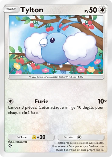 Carte Pokémon Tylton de l'extension Propulsion Paradoxe