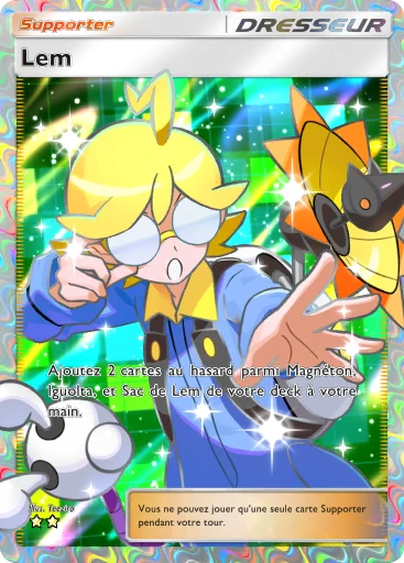 Carte Pokémon Lem de l'extension Embrasement Écarlate