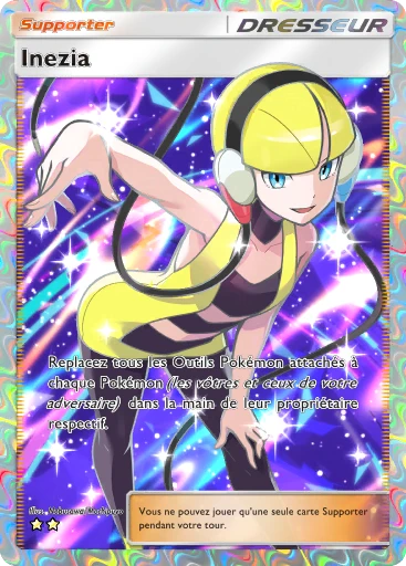 Carte Pokémon Inezia de l'extension Jours Heureux