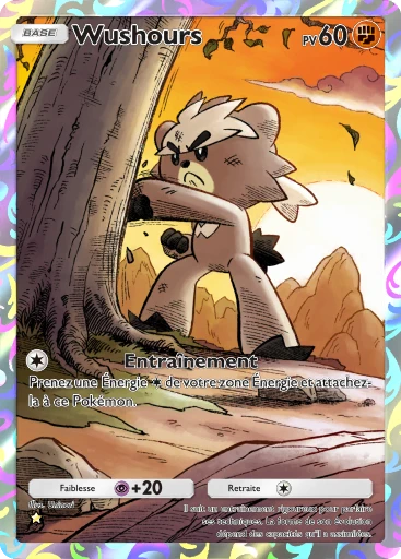 Carte Pokémon Wushours de l'extension Aura Palpitante