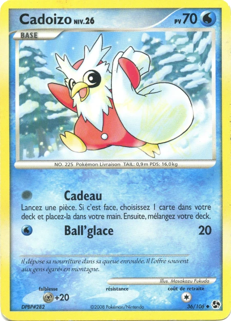 Carte Pokémon Cadoizo de l'extension Duels au Sommets