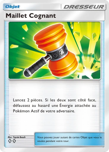 Carte Pokémon Maillet Cognant de l'extension Méga-Ascension