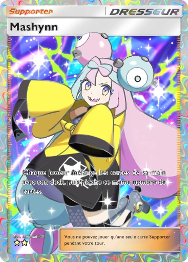 Carte Pokémon Mashynn de l'extension Réjouissances Rayonnantes