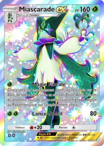 Carte Pokémon Miascarade-ex de l'extension Propulsion Paradoxe
