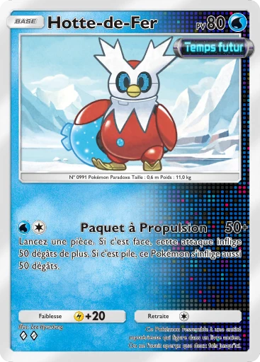 Carte Pokémon Hotte-de-Fer de l'extension Jours Heureux