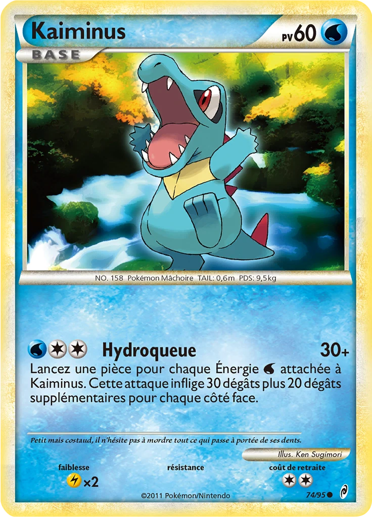 Carte Pokémon Kaiminus de l'extension L'appel des Légendes