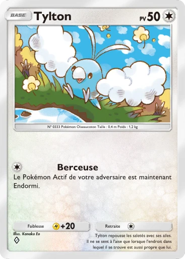Carte Pokémon Tylton de l'extension Méga-Ascension