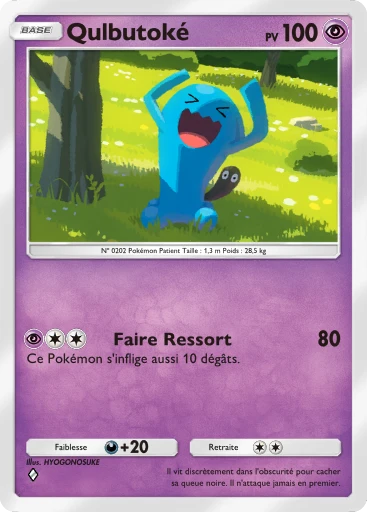 Carte Pokémon Qulbutoké de l'extension Parade Onirique