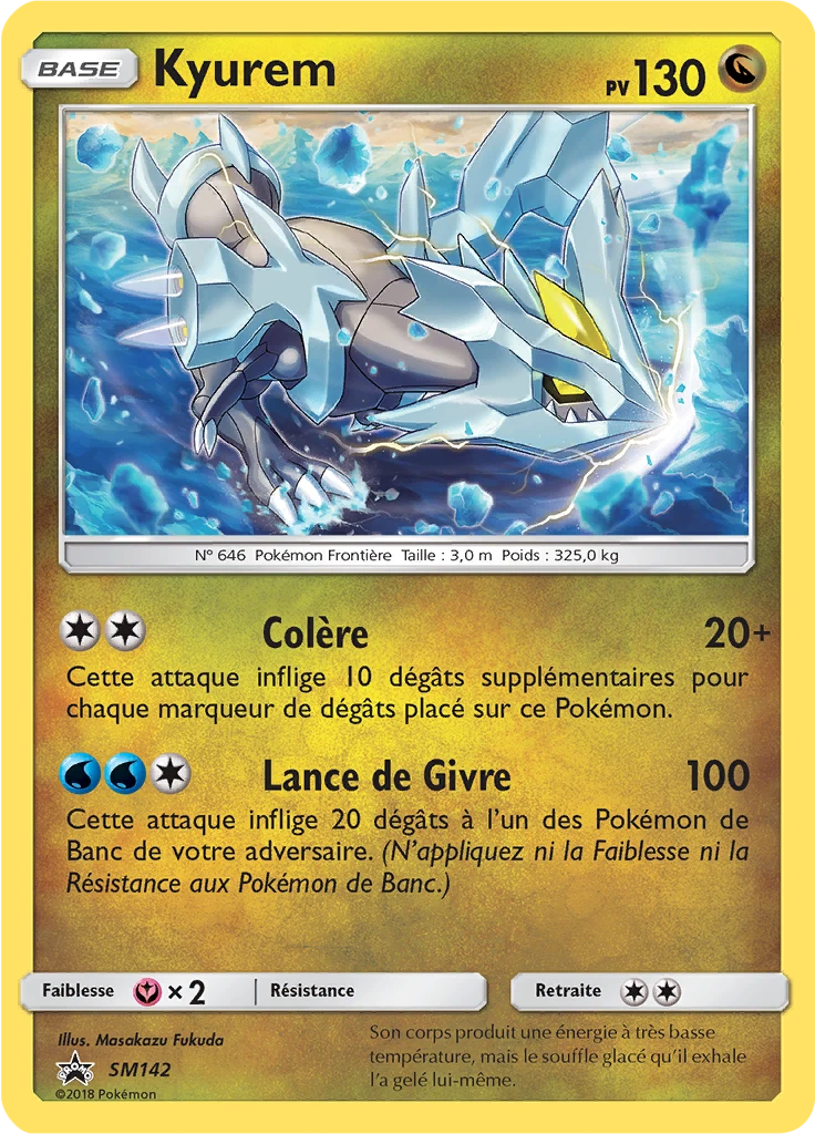 Carte Pokémon Kyurem de l'extension Promo SM