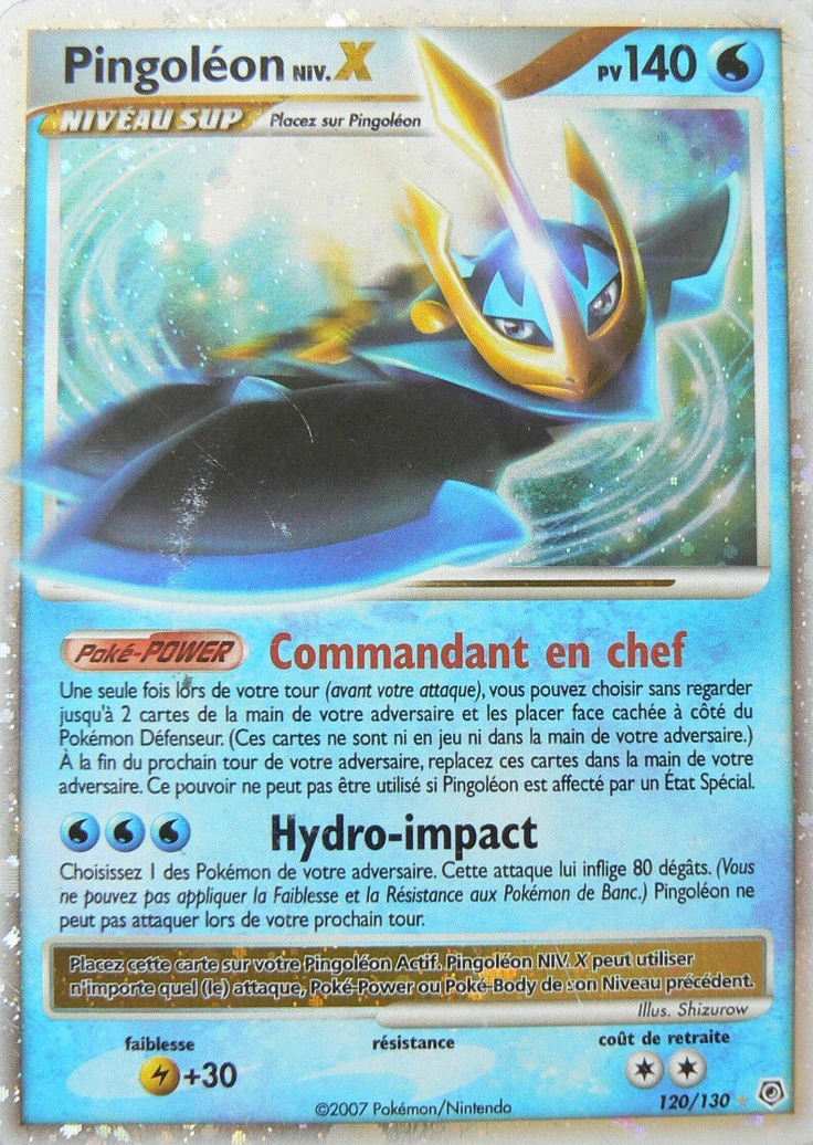 Carte Pokémon Pingoléon de l'extension Diamant & Perle