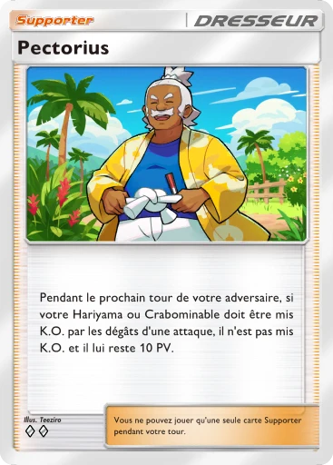 Carte Pokémon Pectorius de l'extension Méga-Ascension