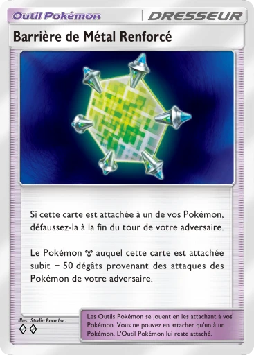 Carte Pokémon Barrière de Métal Renforcé de l'extension Parade Onirique