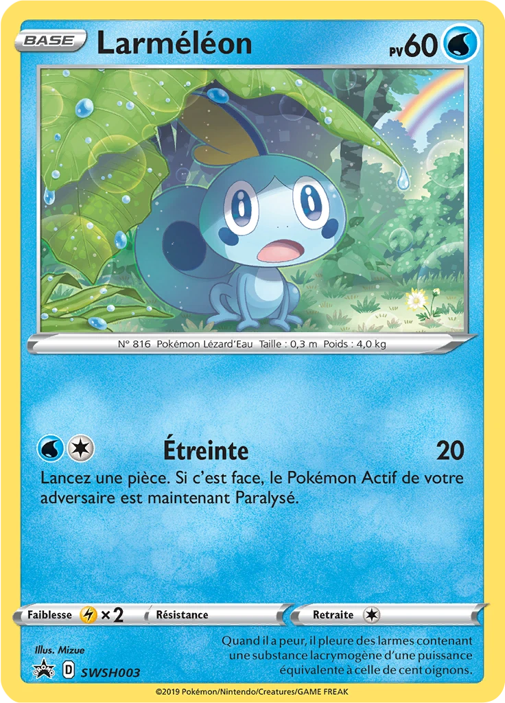 Carte Pokémon Larméléon de l'extension Promo SWSH