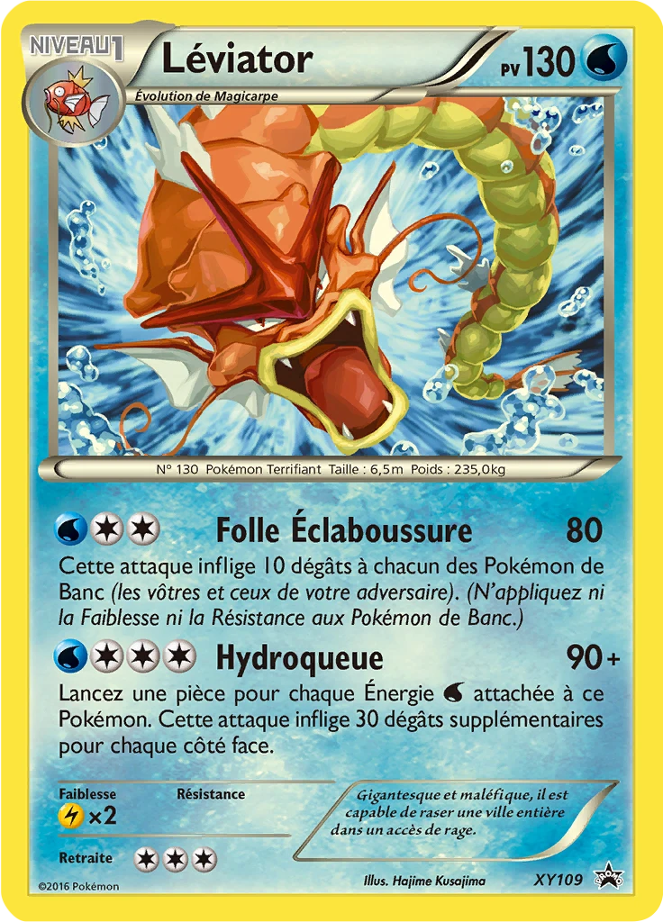 Carte Pokémon Léviator de l'extension Promo XY