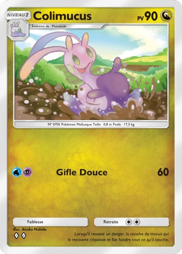 Carte Pokémon Colimucus de l'extension Méga-Ascension