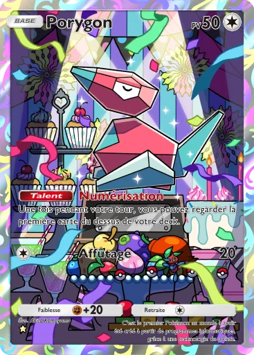 Carte Pokémon Porygon de l'extension Puissance Génétique