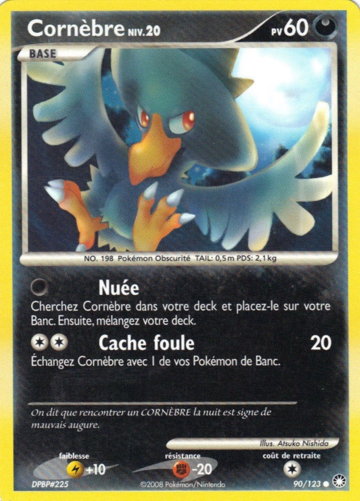 Carte Pokémon Cornèbre de l'extension Trésors Mystérieux