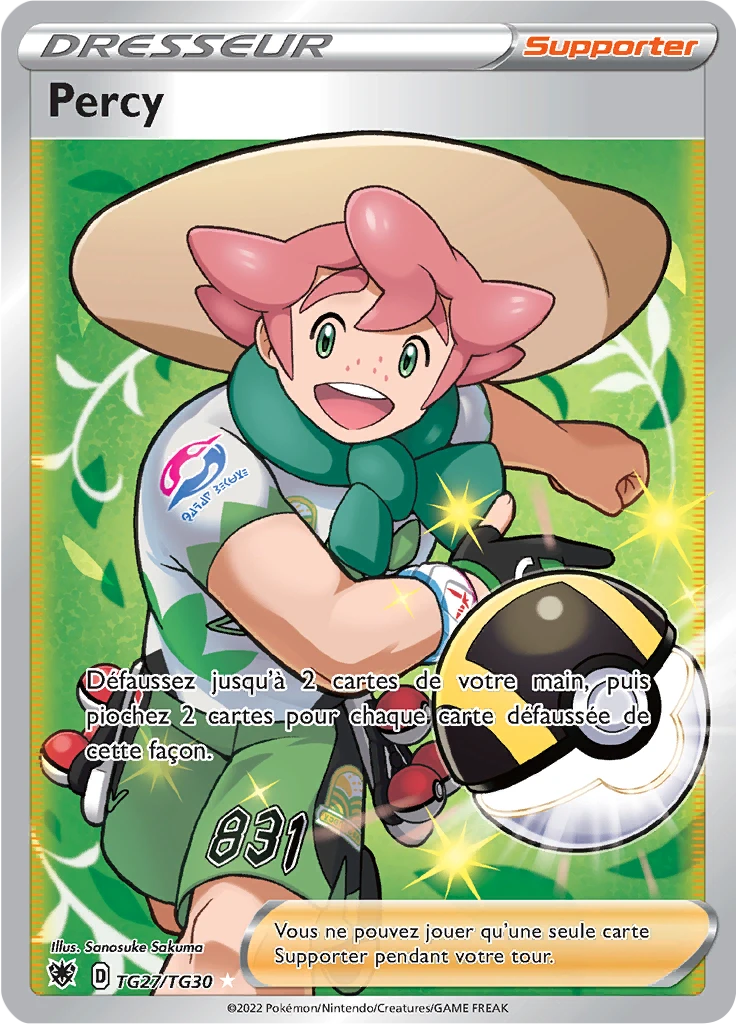 Carte Pokémon Percy de l'extension Astres Radieux
