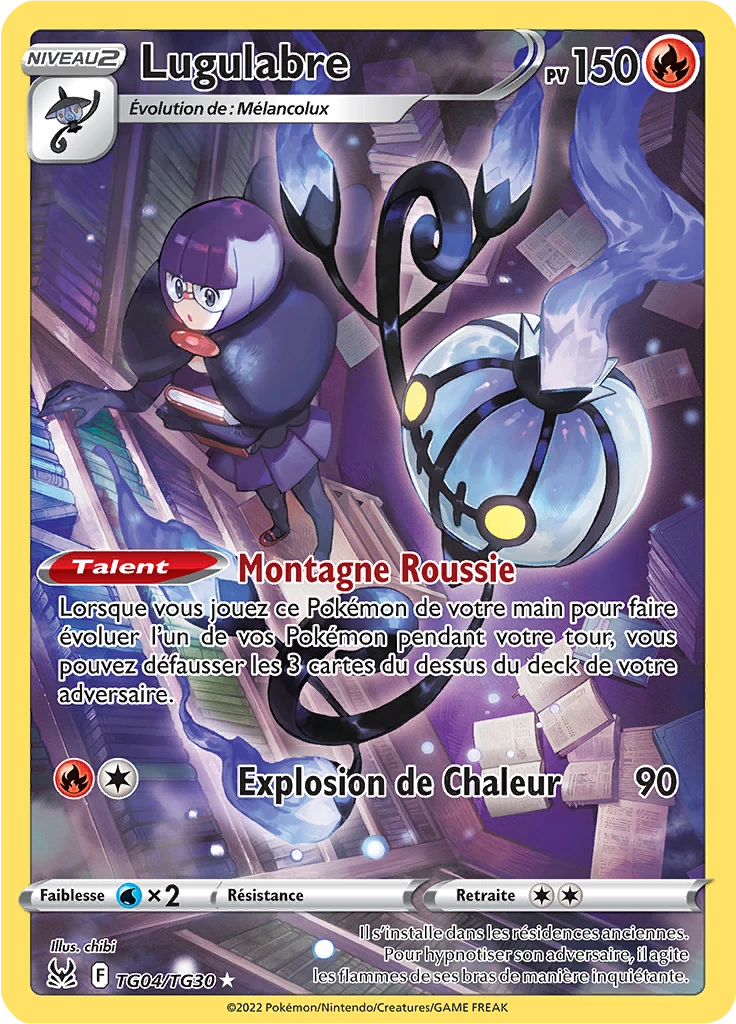 Carte Pokémon Lugulabre de l'extension Origine Perdue