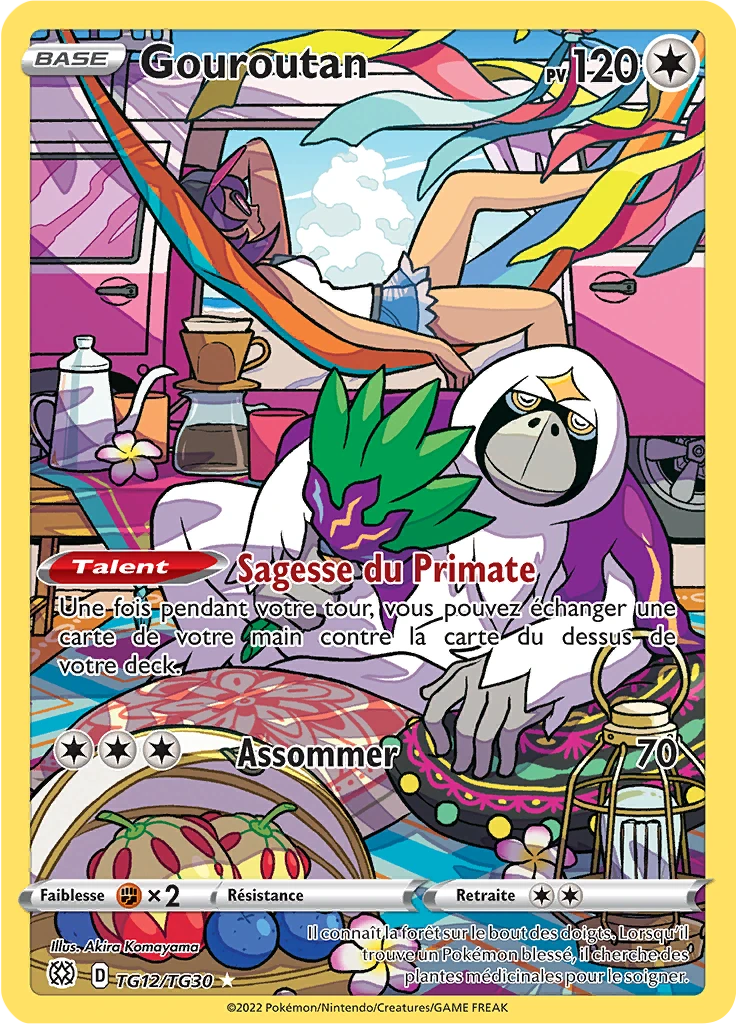 Carte Pokémon Gouroutan de l'extension Stars Étincelantes