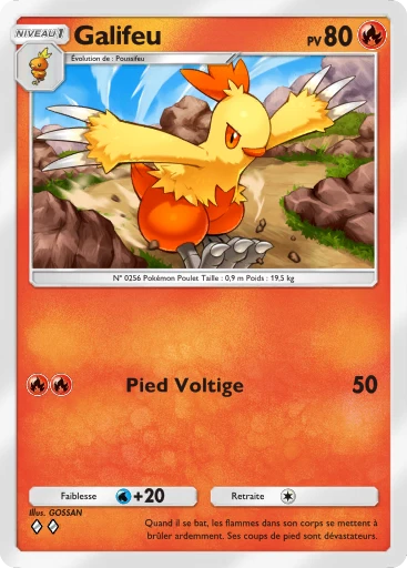 Carte Pokémon Galifeu de l'extension Méga-Ascension