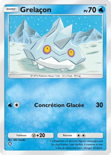 Carte Pokémon Grelaçon de l'extension Méga-Ascension
