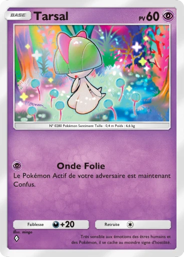 Carte Pokémon Tarsal de l'extension Parade Onirique