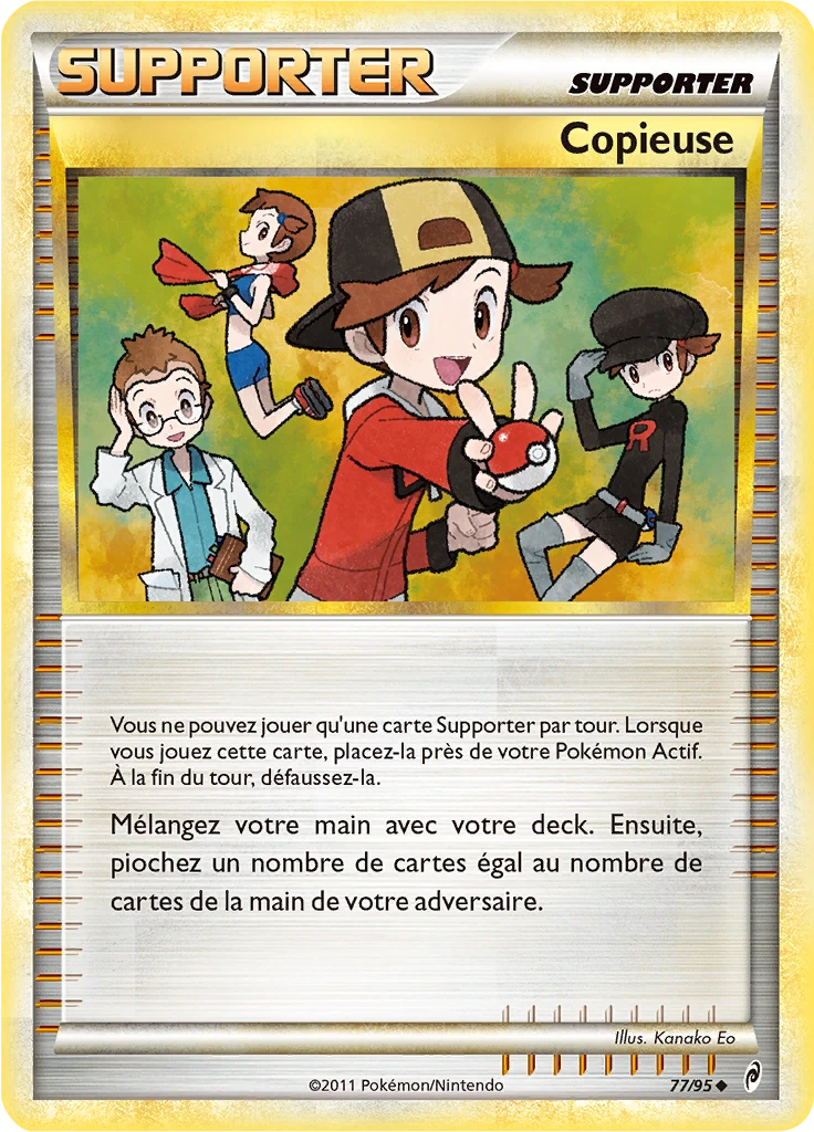 Carte Pokémon Copieuse de l'extension L'appel des Légendes