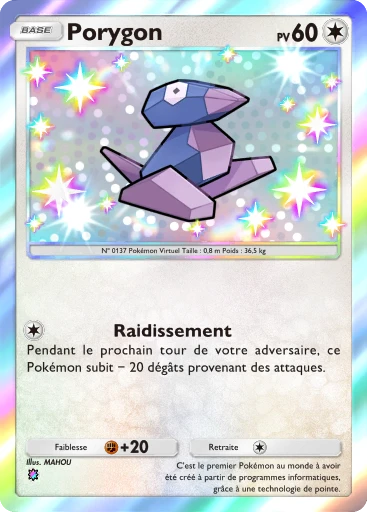 Carte Pokémon Porygon de l'extension Aura Palpitante