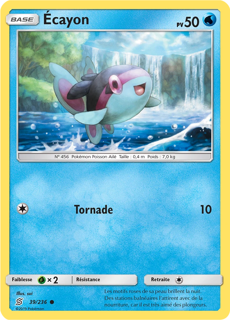 Carte Pokémon Écayon de l'extension Harmonie des Esprits