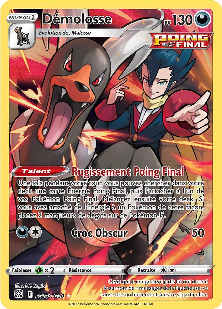 Carte Pokémon Démolosse de l'extension Stars Étincelantes