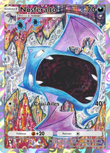 Carte Pokémon Nosferalto de l'extension Puissance Génétique