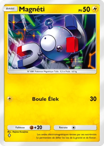 Carte Pokémon Magnéti de l'extension Embrasement Écarlate