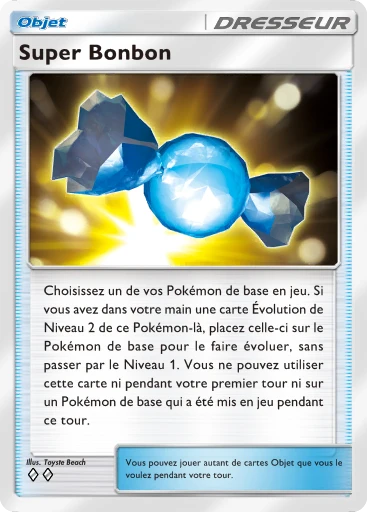 Carte Pokémon Super Bonbon de l'extension Gardiens Astraux
