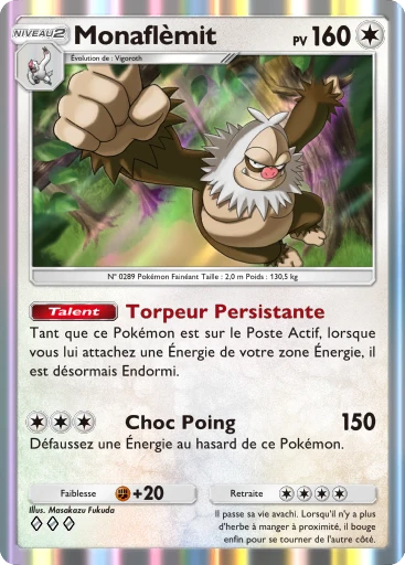 Carte Pokémon Monaflèmit de l'extension Parade Onirique