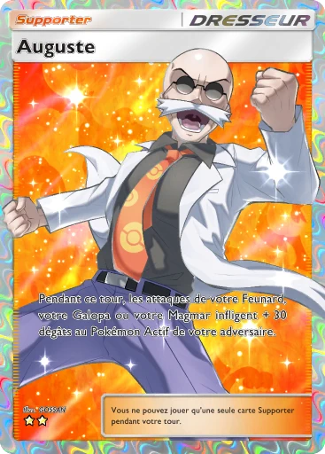 Carte Pokémon Auguste de l'extension Puissance Génétique