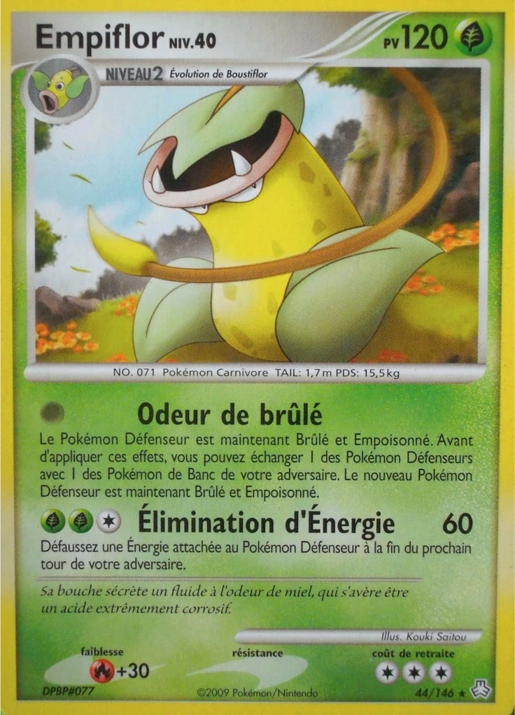 Carte Pokémon Empiflor de l'extension Éveil des Légendes