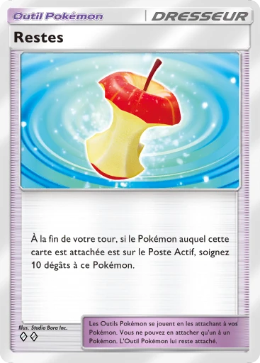 Carte Pokémon Restes de l'extension La Clairière d'Évoli