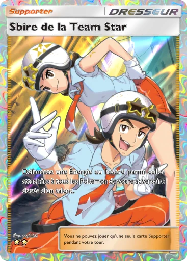 Carte Pokémon Sbire de la Team Star de l'extension Merveilles de Paldea