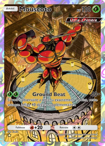Carte Pokémon Mouscoto de l'extension Parade Onirique
