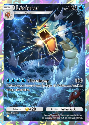 Carte Pokémon Léviator de l'extension Puissance Génétique