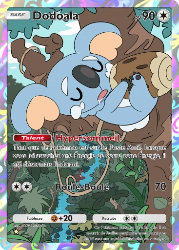 Carte Pokémon Dodoala de l'extension Gardiens Astraux