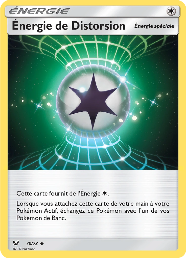 Carte Pokémon Énergie de Distorsion de l'extension Légendes Brillantes