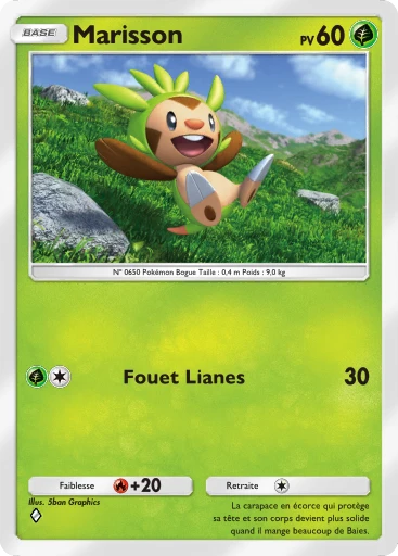 Carte Pokémon Marisson de l'extension Parade Onirique