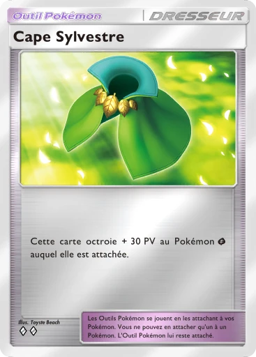 Carte Pokémon Cape Sylvestre de l'extension Booster de Luxe ex