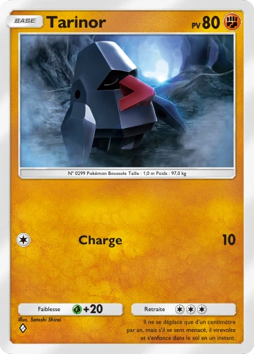 Carte Pokémon Tarinor de l'extension Lumière Triomphale