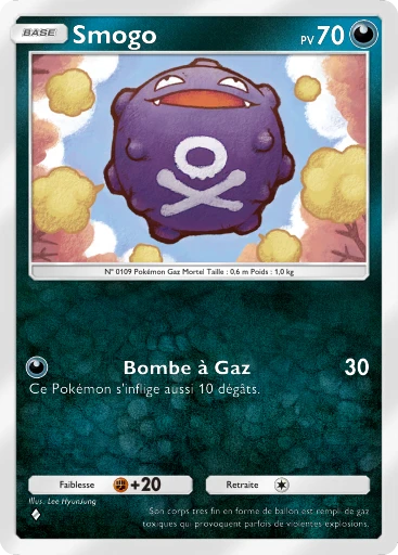Carte Pokémon Smogo de l'extension Aura Palpitante