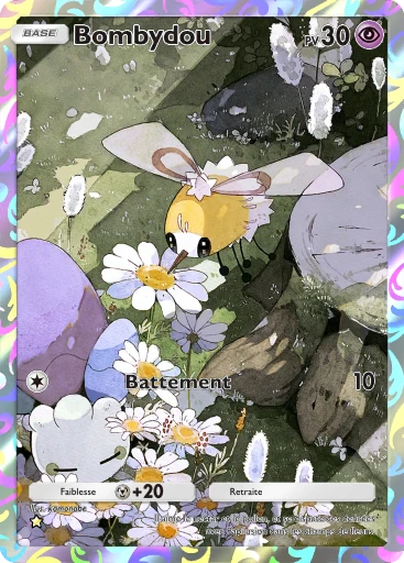 Carte Pokémon Bombydou de l'extension Gardiens Astraux