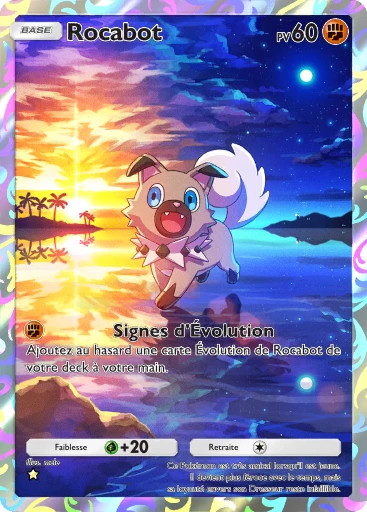 Carte Pokémon Rocabot de l'extension Gardiens Astraux